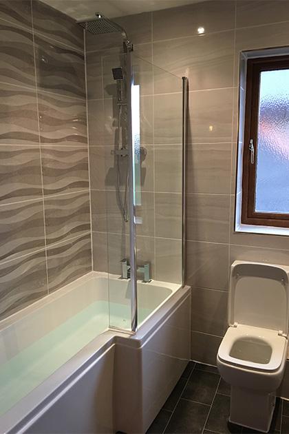 New bathroom fitted in Bromham