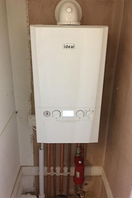 Ideal boiler installed in Wootton